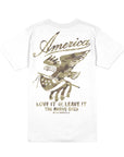 Love It or Leave It Camo T-Shirt – White | The Brave Ones