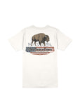 Buffalo Freedom T-Shirt - Vintage White