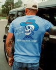 Ride or Step Aside T-Shirt - Blue | The Brave Ones