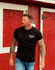 American Outlaw T-Shirt – Black | The Brave Ones