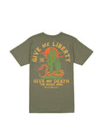 Liberty T-Shirt - Military Green| The Brave Ones