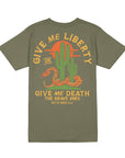 Liberty T-Shirt - Military Green| The Brave Ones