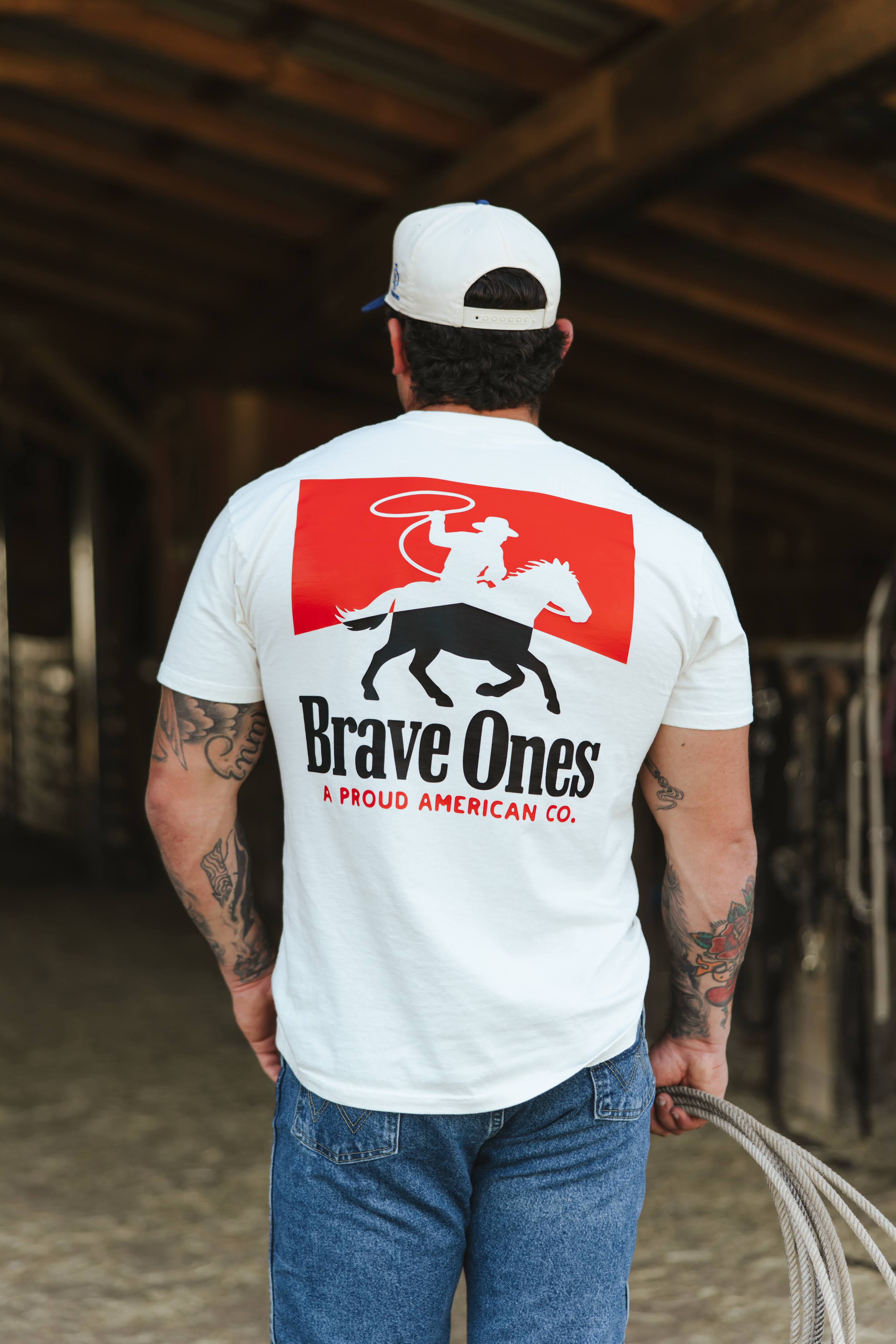 Lasso & Legacy T-Shirt - Vintage White