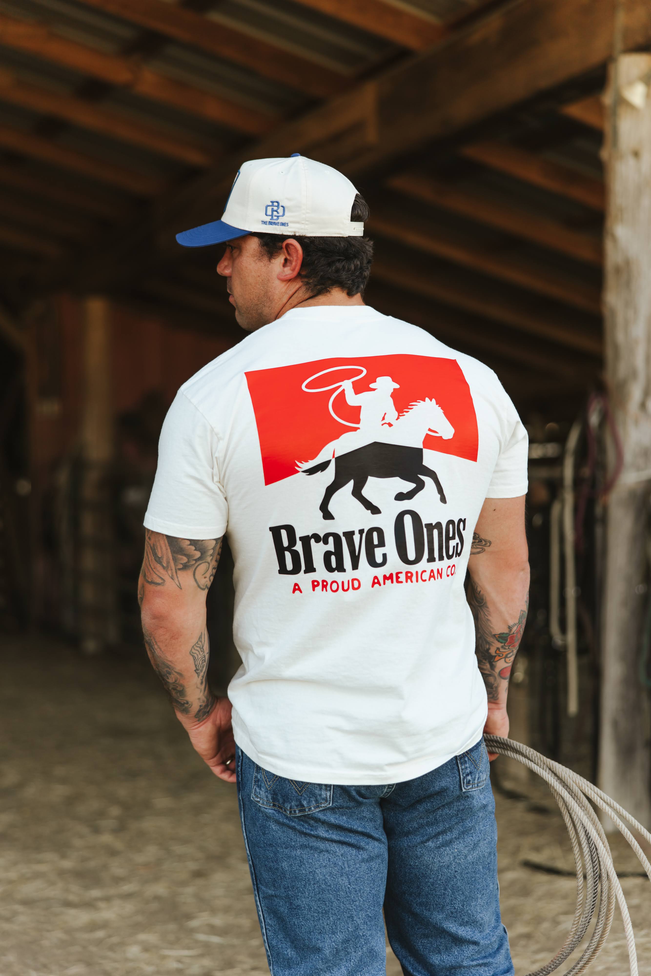Lasso & Legacy T-Shirt - Vintage White