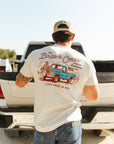 Live Free Pick Up T-Shirt - Oatmeal
