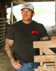 Lasso & Legacy T-Shirt - Vintage Black
