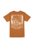 Land of the Free T-Shirt - Burnt Orange | The Brave Ones