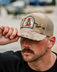 Liberty or Death Brown Camo Hat | The Brave Ones