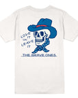 Ride or Step Aside T-Shirt - White | The Brave Ones