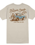 Live Free Pick Up T-Shirt - Oatmeal