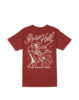 Raise Hell T-Shirt - Crimson Red | The Brave Ones