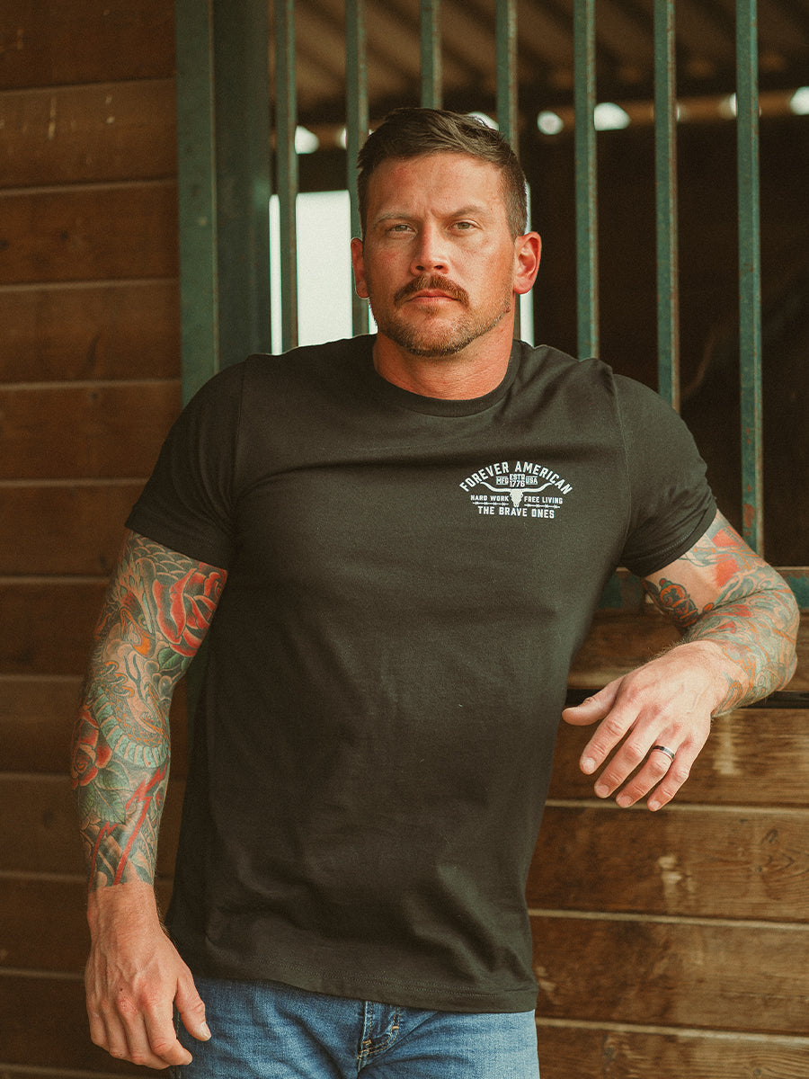 Forever American T-Shirt - Black