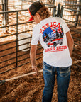 Kids Born & Raised T-Shirt- White | The Brave Ones