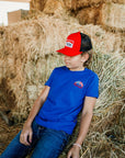 Kids Born & Raised T-Shirt - Blue | The Brave Ones