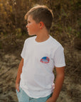 Kids Born & Raised T-Shirt- White | The Brave Ones