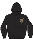 Love It or Leave It Camo Hoodie - Black