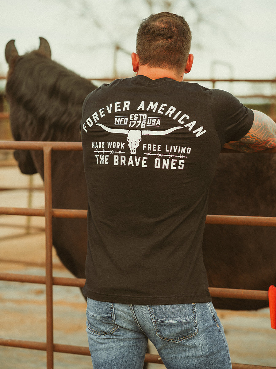 Forever American T-Shirt - Black