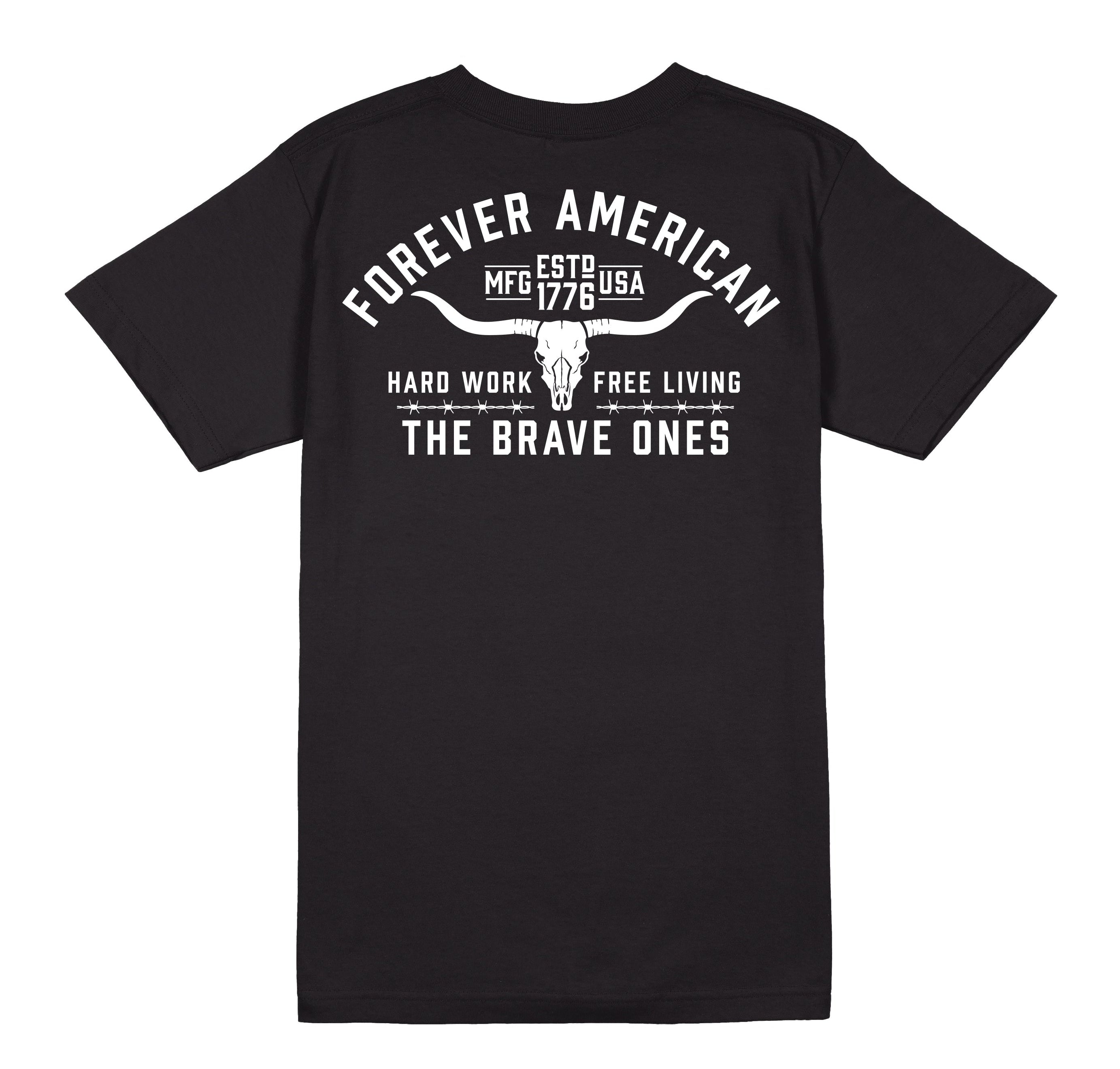 Forever American T-Shirt - Black