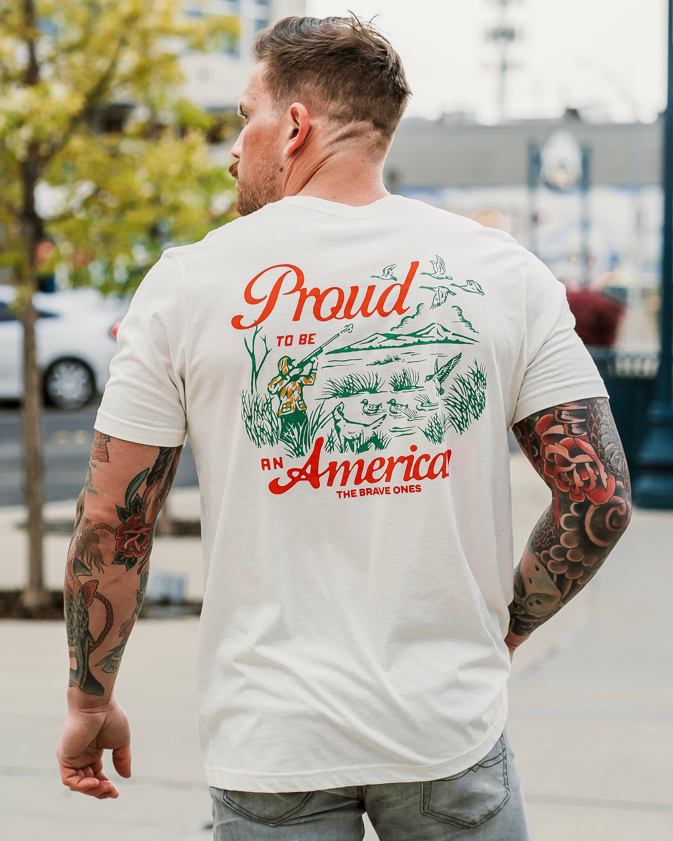 Proud to Be an American Hunter T-Shirt