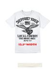 Support Your Local Cowboy Womens Tee
