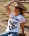 Support Your Local Cowboy Womens Tee